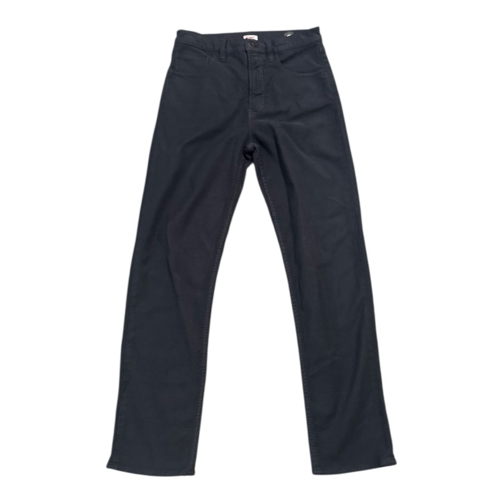 FAHERTY Dark Gray Black Wash Straight Leg Pants High Waisted Casual Relaxed 28